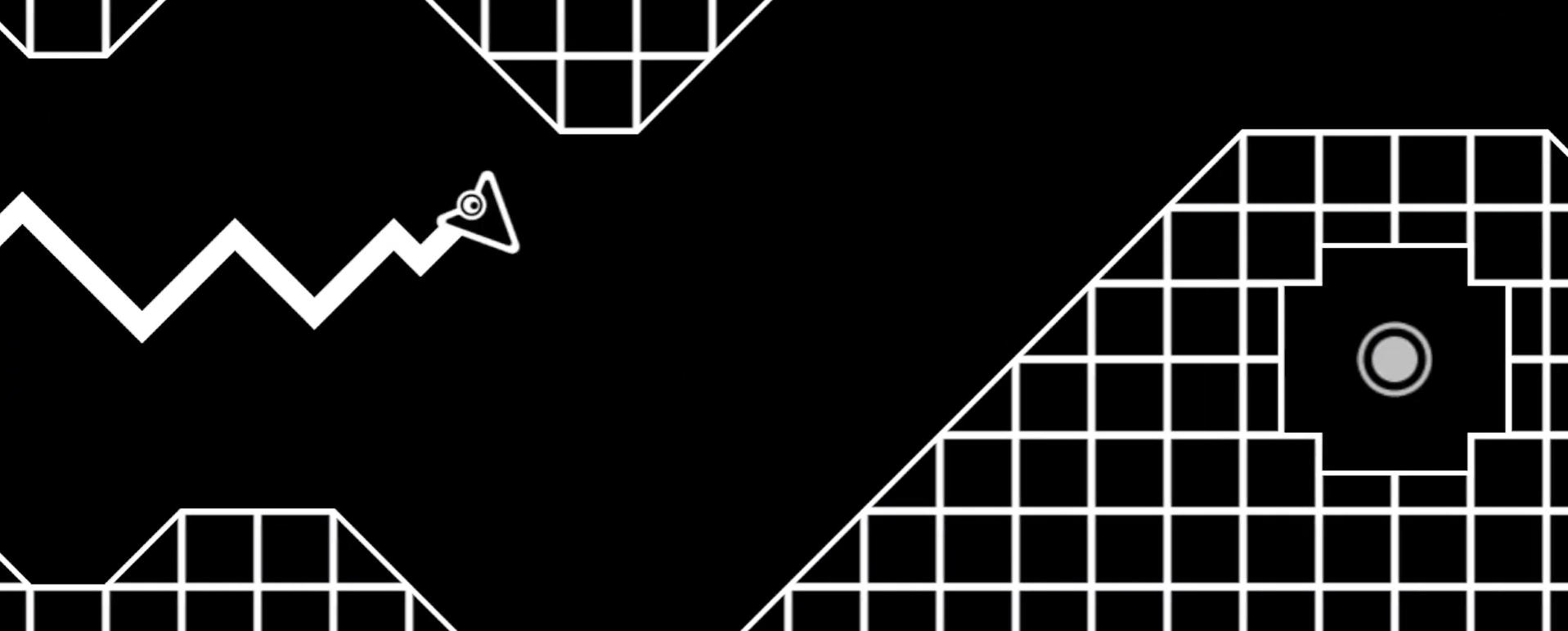 Geometry Arrow 2のプレイ画面