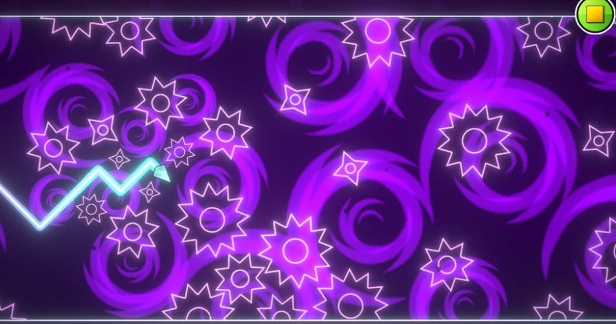 ジオメトリーウェーブ:オンラインエディターの編集画面: オリジナルステージを作成するレベルエディター